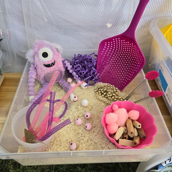 Sensory bins. I have about 13 available in various sizes. - Picture 7 of 15